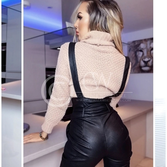 Leather pu trousers - Picture 2 of 3